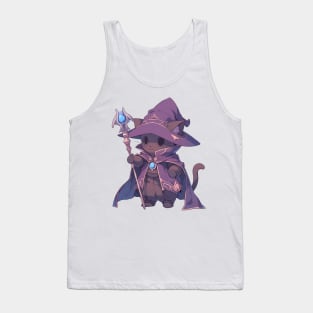 Black Mage Cat Hero Tank Top